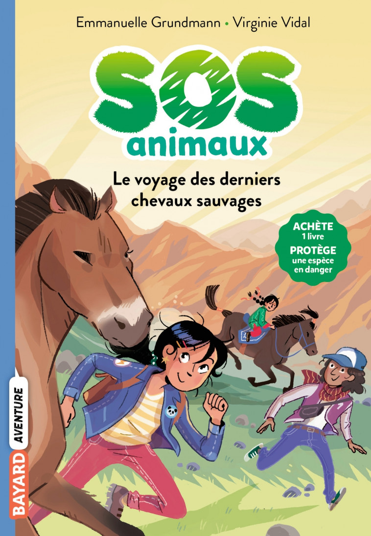 SOS Animaux, Tome 02 - Emmanuelle Grundmann, Virginie VIDAL, Emmanuelle Grundmann, Virginie VIDAL - BAYARD JEUNESSE