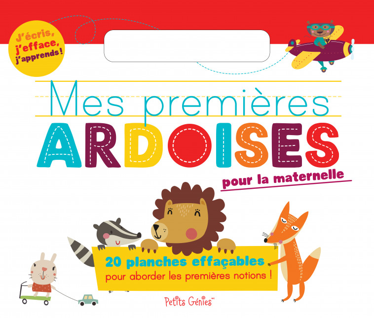 Mes premières ardoises pour la maternelle  - Claire Chabot,  Shutterstcok - PETITS GENIES