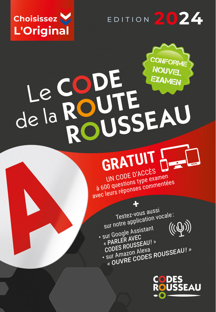 Code Rousseau de la route B 2024 - XXX - CODES ROUSSEAU