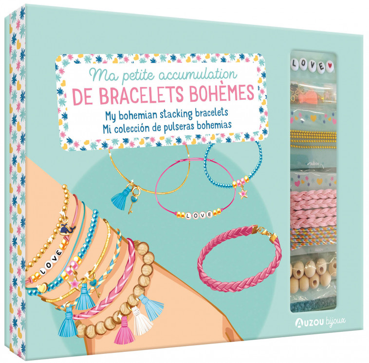 MA BOÎTE À BIJOUX - MA PETITE ACCUMULATION DE BRACELETS BOHEMES - Shiilia Shiilia,  Shiilia - AUZOU