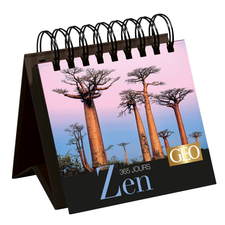 365 jours Zen - calendrier Géo -  PLAYBAC EDITIONS - PLAY BAC