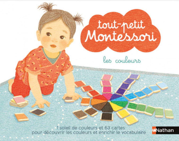 Coffret tout-petit Montessori Les couleurs - Delphine Roubieu, Mizuho Fujisawa - NATHAN