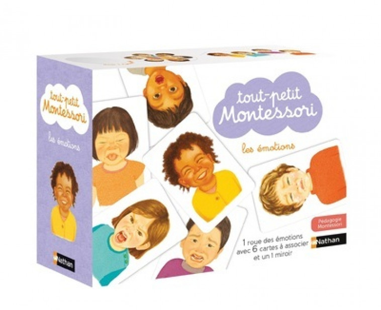 Tout-petit Montessori - Les émotions - Delphine Roubieu, Mizuho Fujisawa - NATHAN