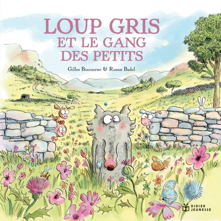 Loup gris et le gang des petits - Gilles Bizouerne, Ronan Badel - DIDIER JEUNESSE