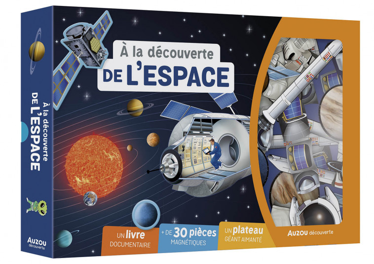 A LA DÉCOUVERTE DE L'ESPACE - Adèle Pedrola, Thomas Tessier - AUZOU