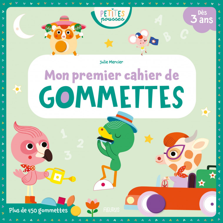 Mon premier cahier de gommettes - Julie Mercier, Julie Mercier - FLEURUS