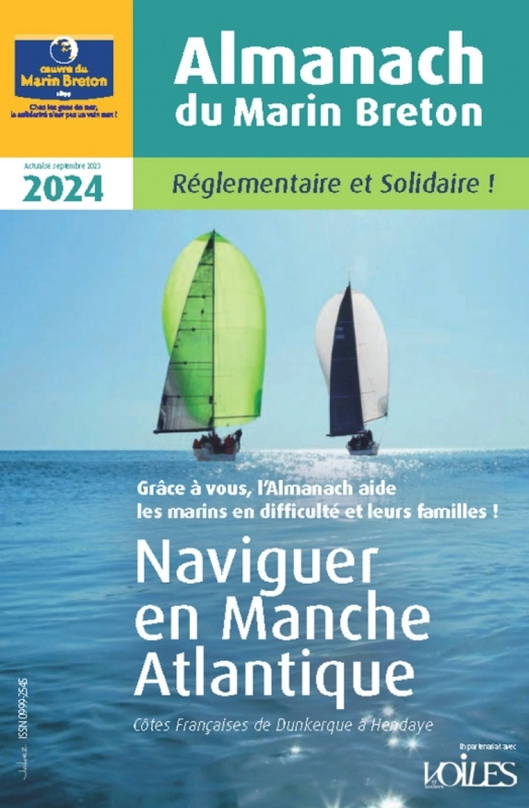 Almanach du marin breton 2024 - Association L'Oeuvre du Marin Breton - VOILES VOILIERS