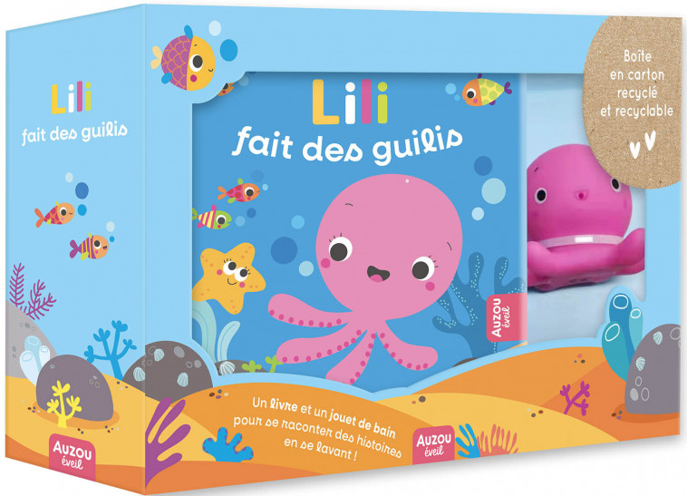 MON PREMIER LIVRE DE BAIN - LILI ADORE LES GUILIS - Sigrid MARTINEZ PENA, Sigrid MARTINEZ PENA - AUZOU