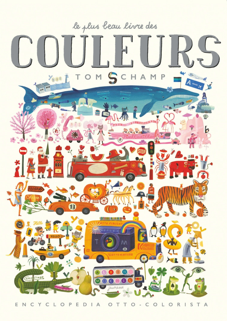 Le Plus Beau Livre des couleurs - Tom Schamp, Noëlle Michel - ALBIN MICHEL