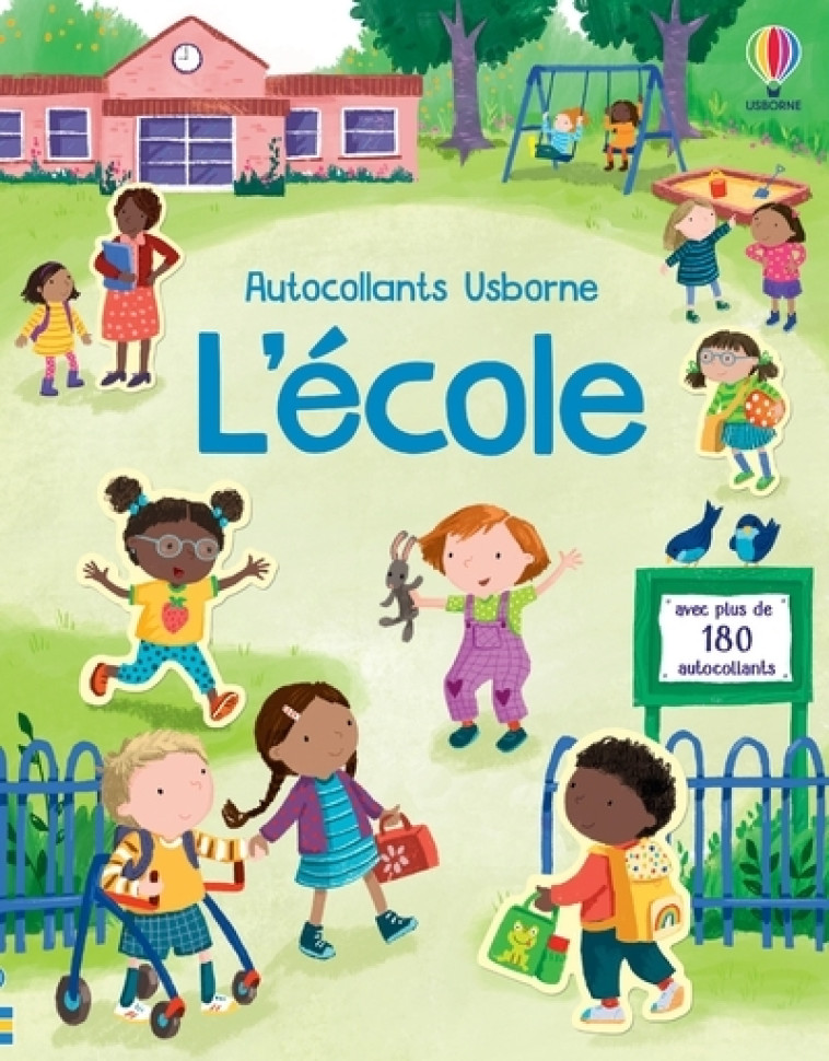 L'école - Autocollants Usborne - Holly Bathie, Alice Beecham, Joanne Partis, Meg Dobbie, Véronique Duran, Holly Bathie, Alice Beecham, Joanne Partis, Meg Dobbie, Véronique Duran - USBORNE