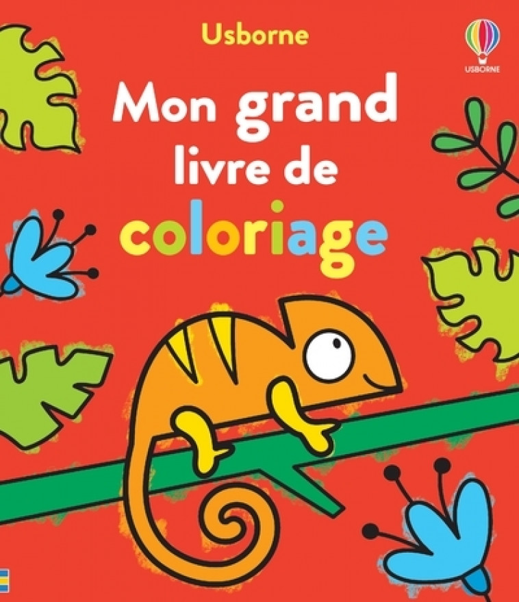 Mon grand livre de coloriage - Kate Nolan, Matthew Oldham, Jenny Addison, Eléonore Souchon, Kate Nolan, Matthew Oldham, Jenny Addison, Eléonore Souchon - USBORNE