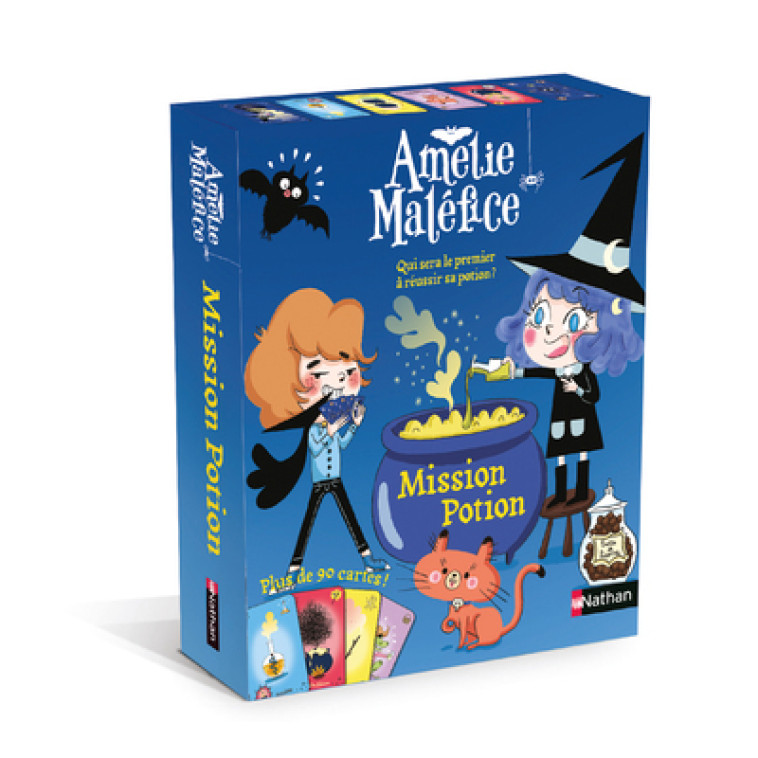 Jeu Amélie Maléfice: Mission potion - Arnaud Alméras, Gaëlle Duhazé - NATHAN