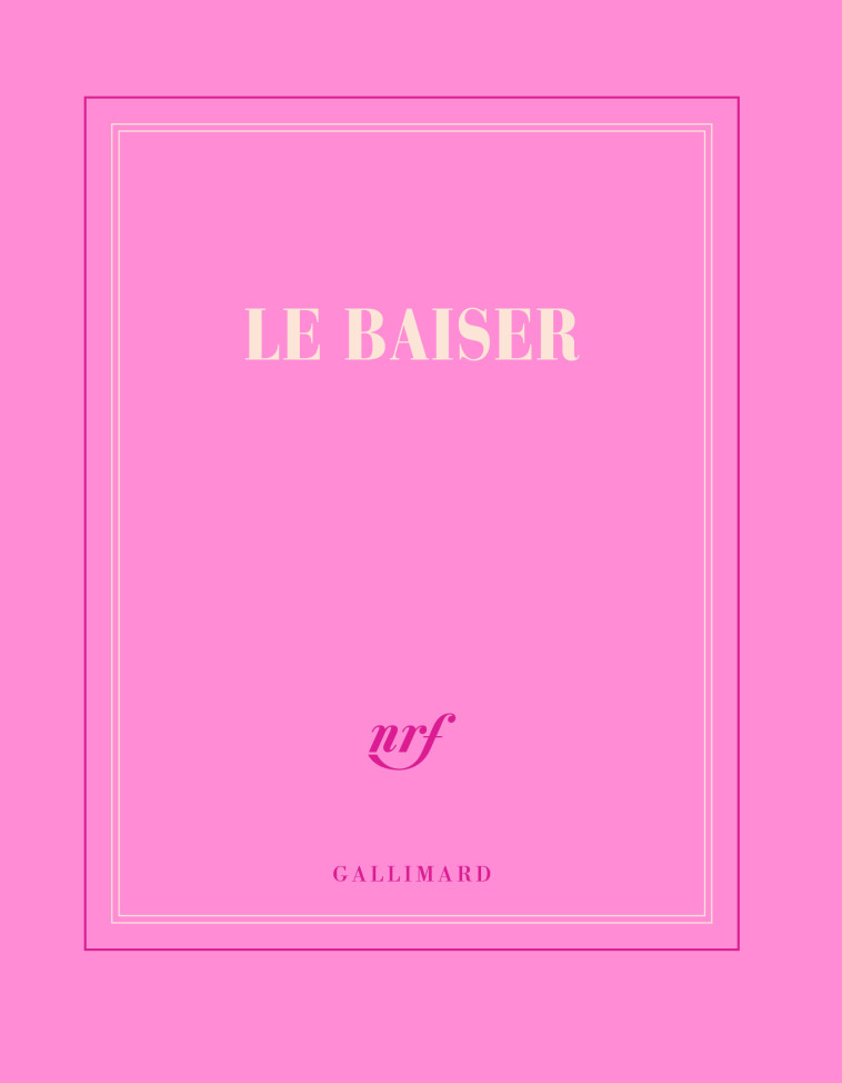 Carnet carré "Le baiser" (papeterie) -  Collectifs - GALLIMARD