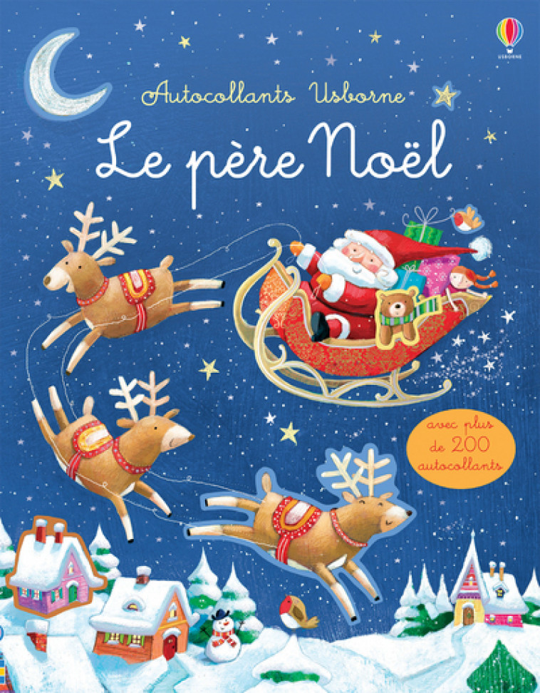 Le père Noël - Premiers autocollants - Sam Taplin, Agnieszka Jatkowska, Claire Ever, Lorraine Beurton-Sharp - USBORNE