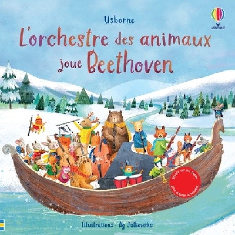 L'Orchestre des animaux joue Beethoven - Sam Taplin, Ag Jatkowska, Emily Beevers, Anthony Marks, Véronique Duran, Sam Taplin, Ag Jatkowska, Emily Beevers, Anthony Marks, Véronique Duran - USBORNE