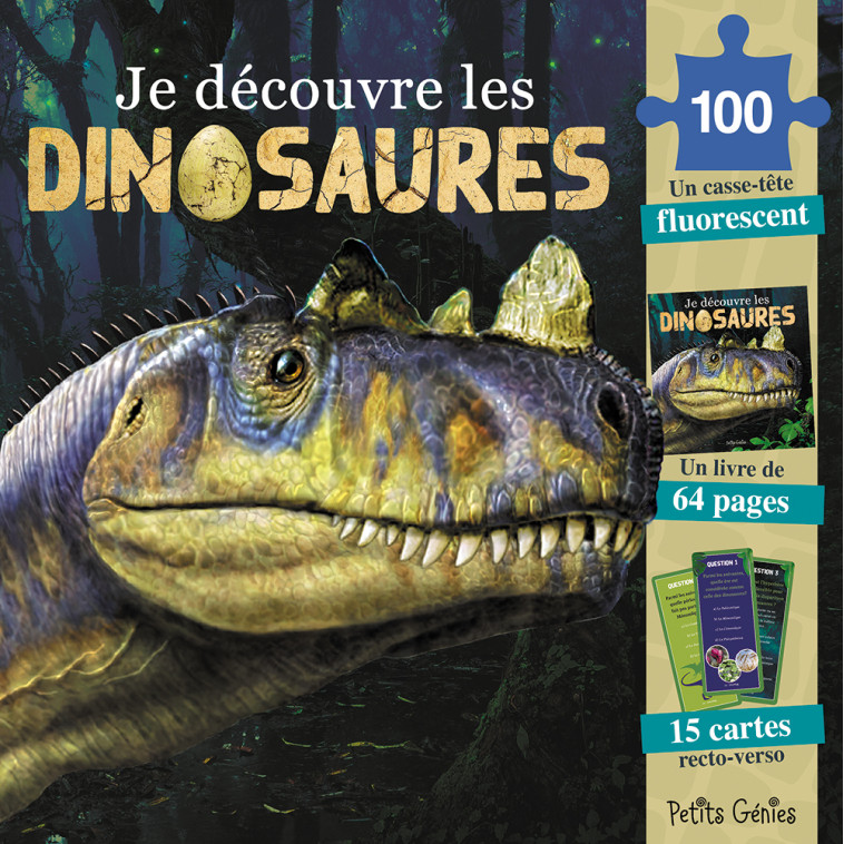 Je découvre les dinosaures  - MARIE-EVE CÔTE, Franco Tempesta - PETITS GENIES