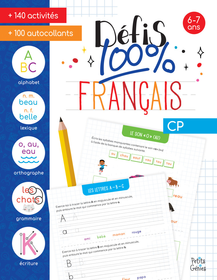 Défis 100% français CP -  Shutterstock, MARIE-EVE CÔTE - PETITS GENIES