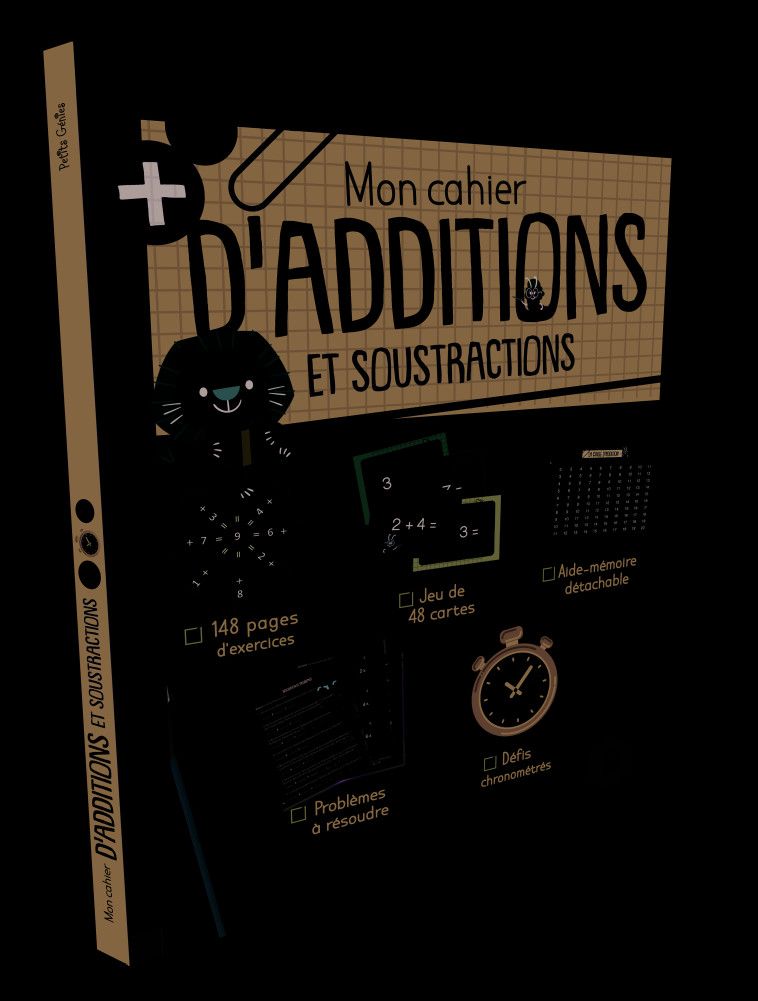 Mon cahier d'additions et de soustractions - Florence Barbeau - PETITS GENIES