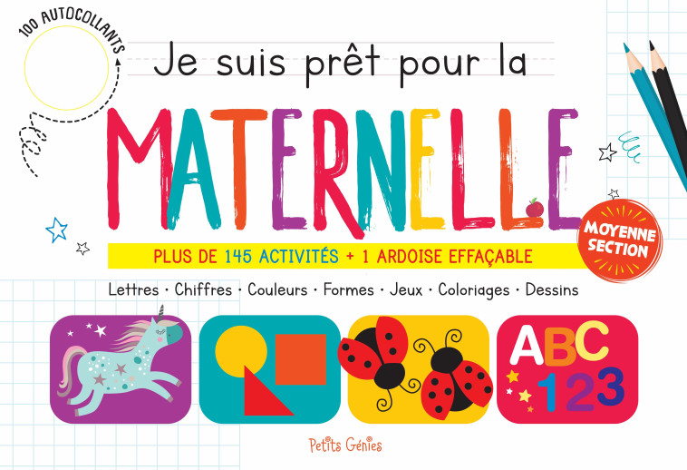 Je suis prêt pour la maternelle - Claire Chabot, Danielle Robichaud - PETITS GENIES