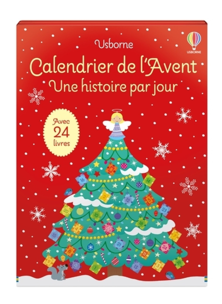 Calendrier de l'Avent - Une histoire par jour - Collectif Collectif - USBORNE