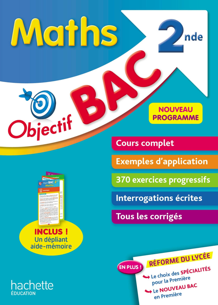 Objectif Bac Maths 2nde - Philippe Rousseau - HACHETTE EDUC