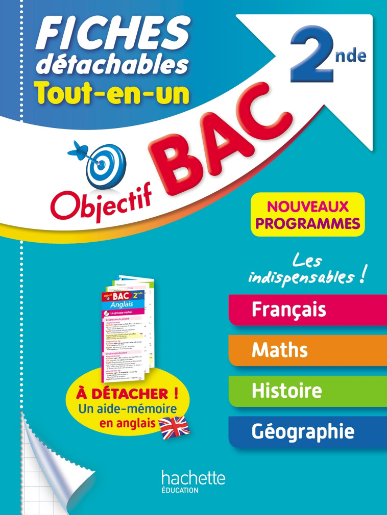 Objectif Bac Fiches Tout-en-un 2nde - Dominique Dejean, Antoine Auger, Carole Amsellem, Dominique Chevallier - HACHETTE EDUC