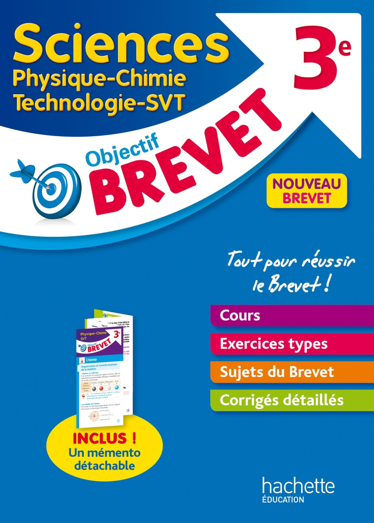 Objectif Brevet Sciences - Sébastien Dessaint, Fabienne Ottevaere - HACHETTE EDUC