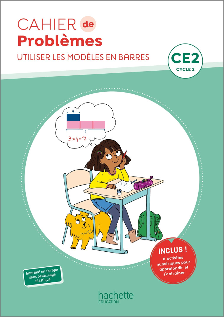 Cahier de problèmes CE2 - Cahier élève - Ed. 2022 - Jean-Michel Jamet - HACHETTE EDUC