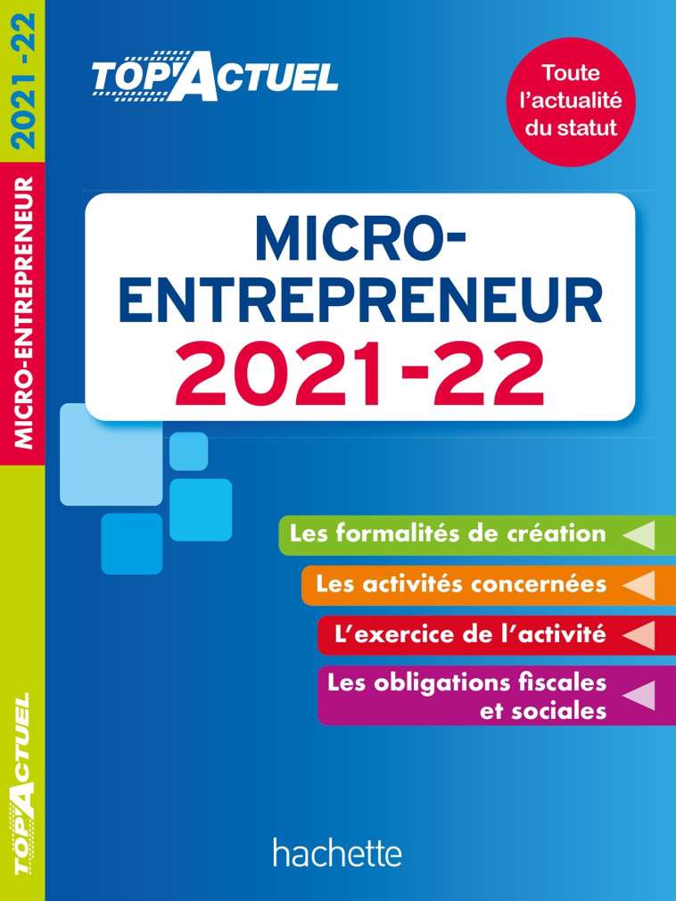 Top'Actuel Micro-entrepreneur 2021-2022 - Bénédicte Deleporte - HACHETTE EDUC