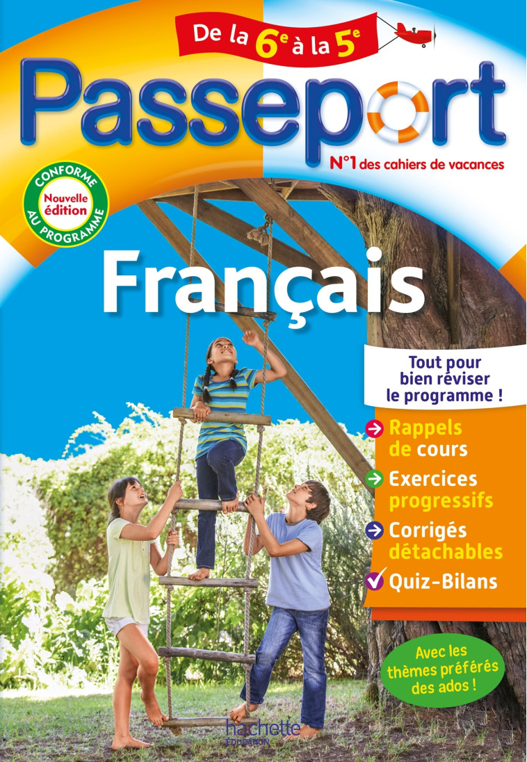 Passeport - Français - De la 6e à la 5e - Cahier de vacances 2024 - Isabelle Lisle, Isabelle Lisle - HACHETTE EDUC