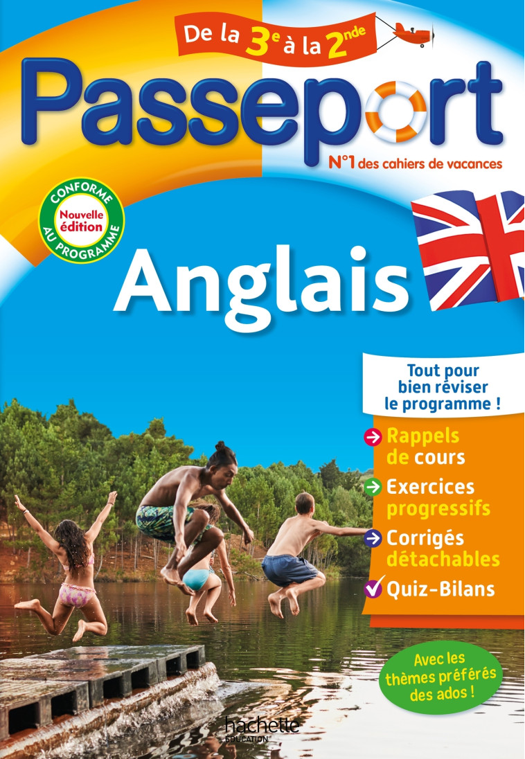 Passeport - Anglais - De la 3e à la 2nde - Cahier de vacances 2024 - Elizabeth Louise Cazenave-Oaten, Elizabeth Louise Cazenave-Oaten - HACHETTE EDUC