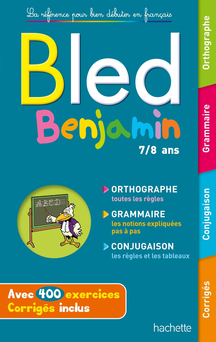 BLED Benjamin 7-8 ans - Daniel Berlion, Daniel Berlion - HACHETTE EDUC