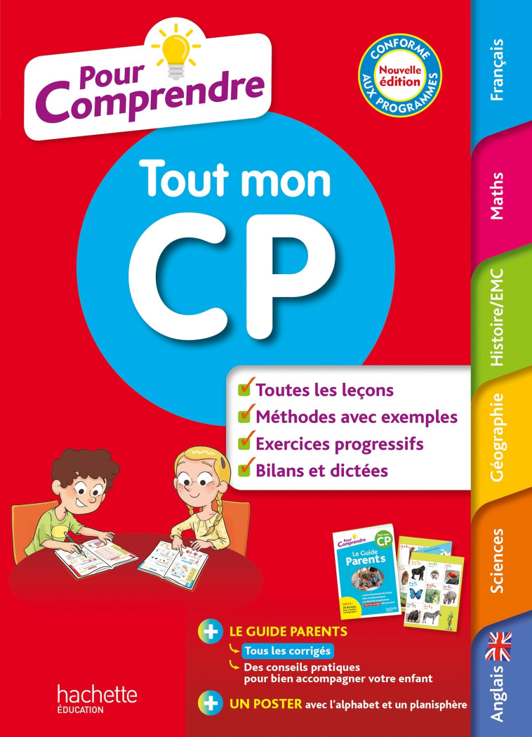 Pour comprendre Tout mon CP - Pauline Bodeau, Séverine Chatelain, Jack Guichard, Pascale Huet, christelle Prince - HACHETTE EDUC