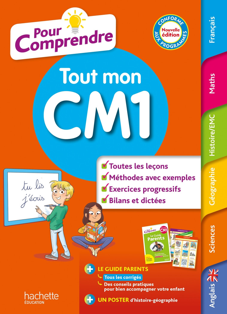 Pour comprendre Tout mon CM1 - Laure Brémont, Pierre Brémont, Séverine Chatelain, Fabienne Dachet, Jack Guichard, Emmanuel Guimberteau, Pascale Huet, Pierre Dieny, Laure Voirin-Bremont - HACHETTE EDUC