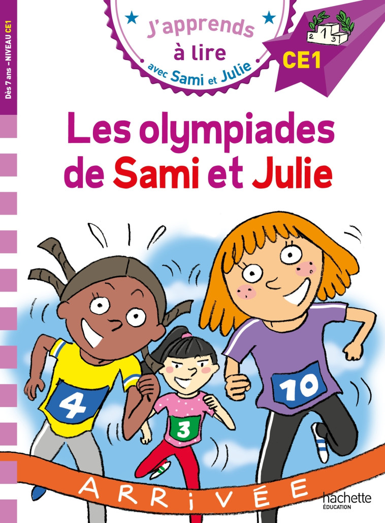 Sami et Julie CE1 Les olympiades de Sami et Julie - Thérèse Bonté, Marion Fallot - HACHETTE EDUC