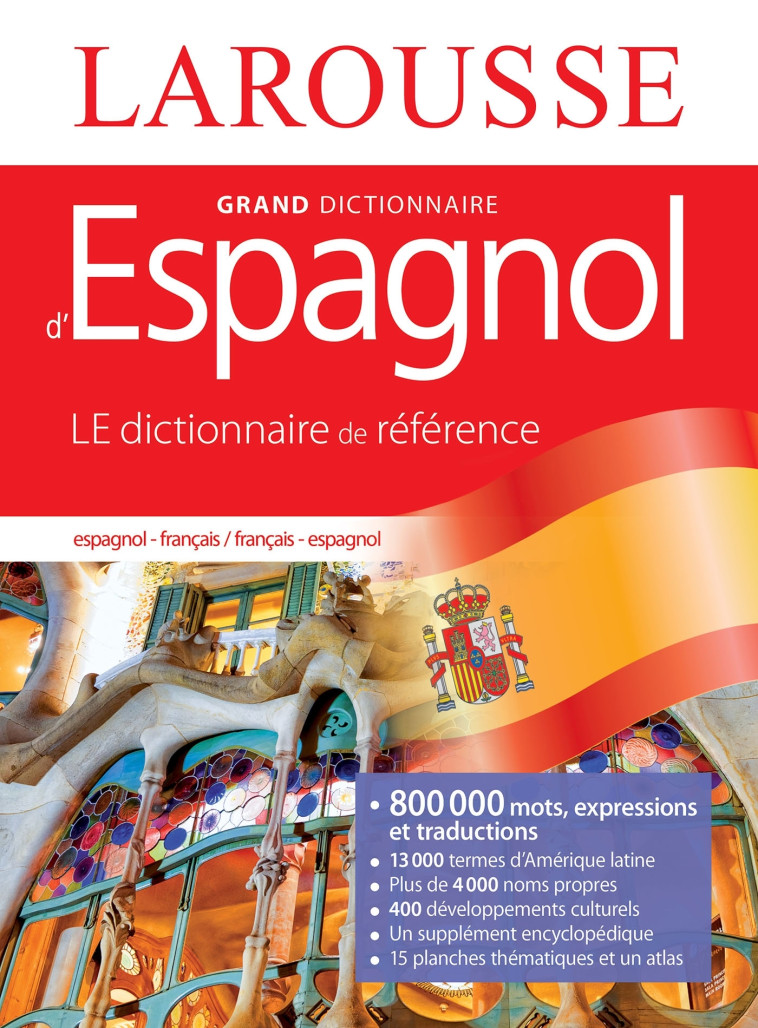 GRAND DICTIONNAIRE FRANCAIS ESPAGNOL -   - LAROUSSE