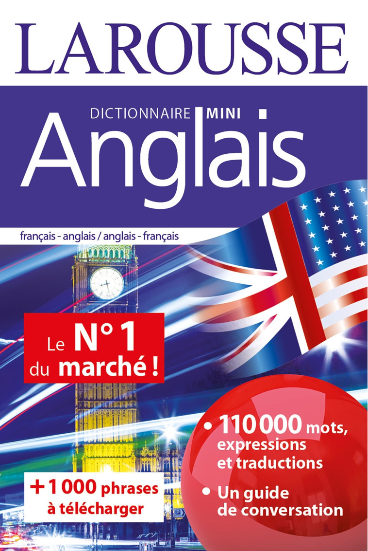 DICTIONNAIRE MINI ANGLAIS -   - LAROUSSE