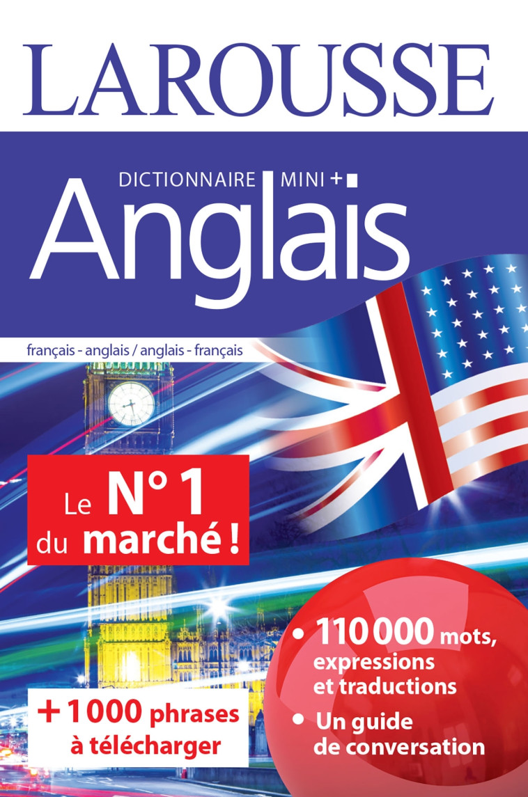 DICTIONNAIRE MINI PLUS ANGLAIS -   - LAROUSSE