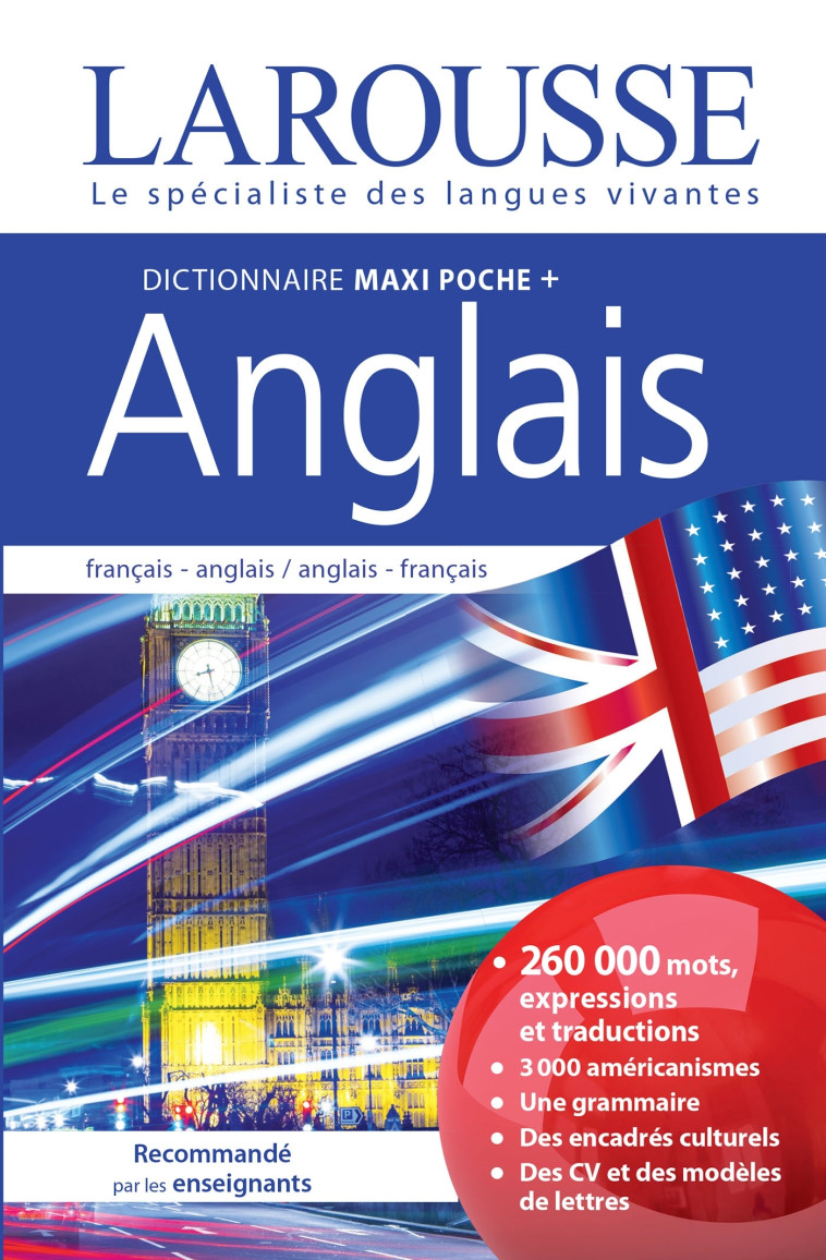 DICTIONNAIRE LAROUSSE MAXIPOCHE PLUS ANGLAIS 2 EN 1 -   - LAROUSSE