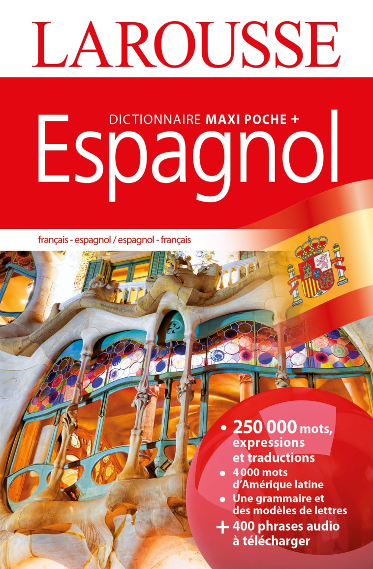 DICTIONNAIRE LAROUSSE MAXI POCHE PLUS ESPAGNOL -   - LAROUSSE