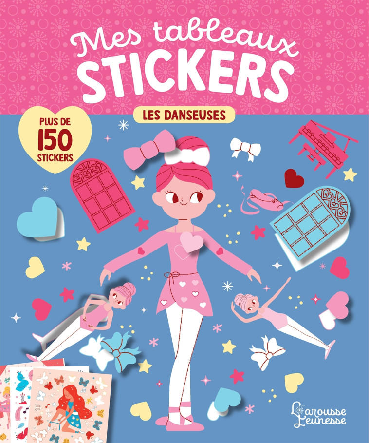 MES TABLEAUX STICKERS - LES DANSEUSES - Clémentine Dérodit - LAROUSSE