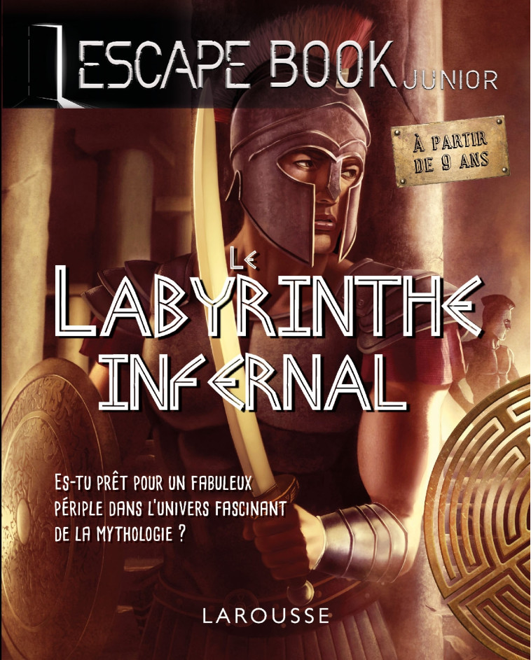 ESCAPE BOOK -LE LABYRINTHE INFERNAL -  Collectif - LAROUSSE