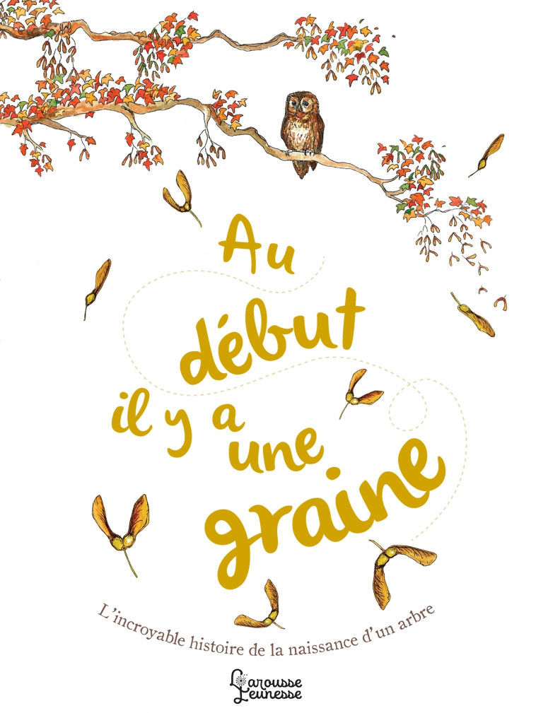 AU DEBUT IL Y A UNE GRAINE - Jennie Webber - LAROUSSE