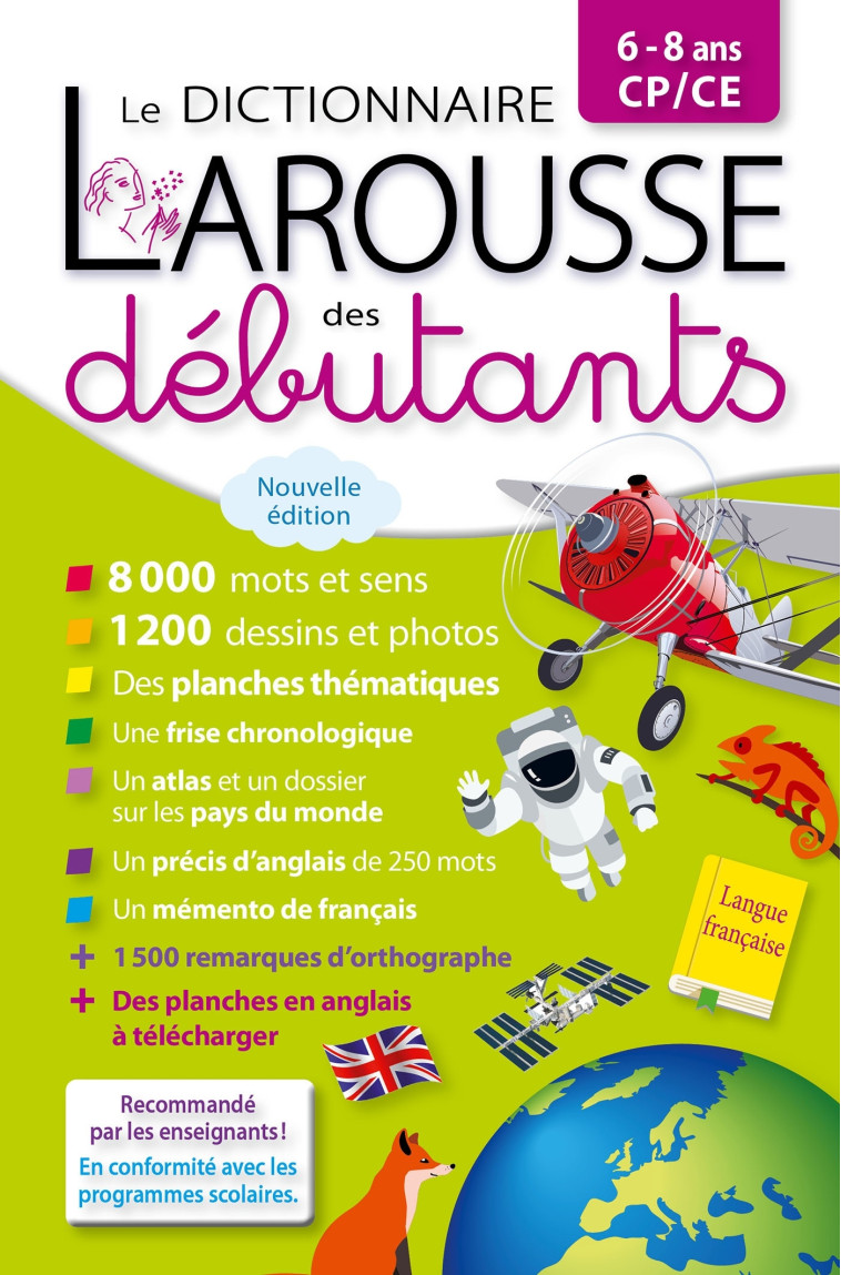 LAROUSSE DICTIONNAIRE DES DEBUTANTS 6/8 ANS CP/CE -   - LAROUSSE