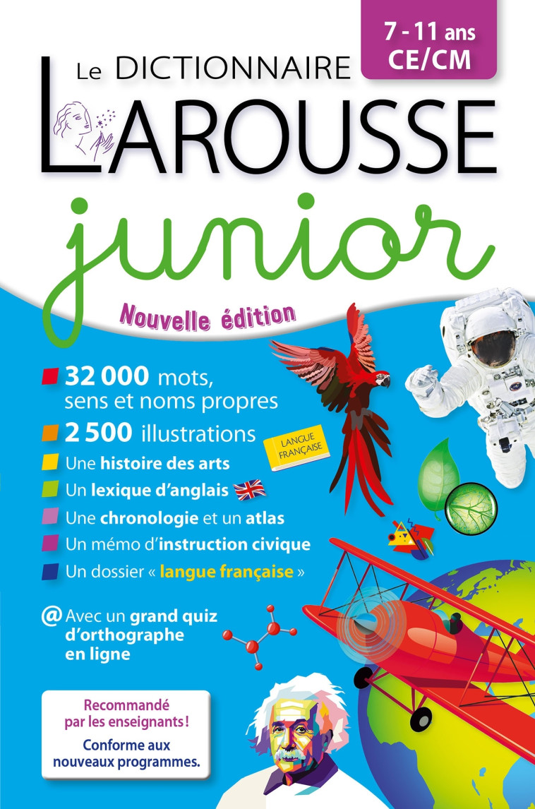 DICTIONNAIRE JUNIOR -  Collectif - LAROUSSE