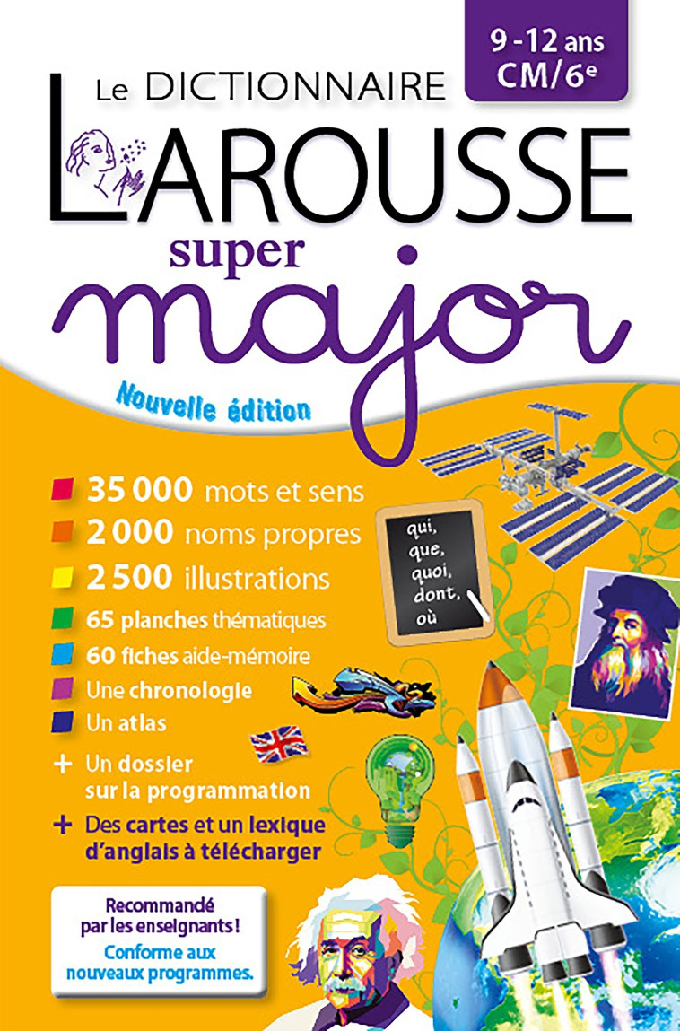 LAROUSSE DICTIONNAIRE SUPER MAJOR 9/12 ANS -   - LAROUSSE