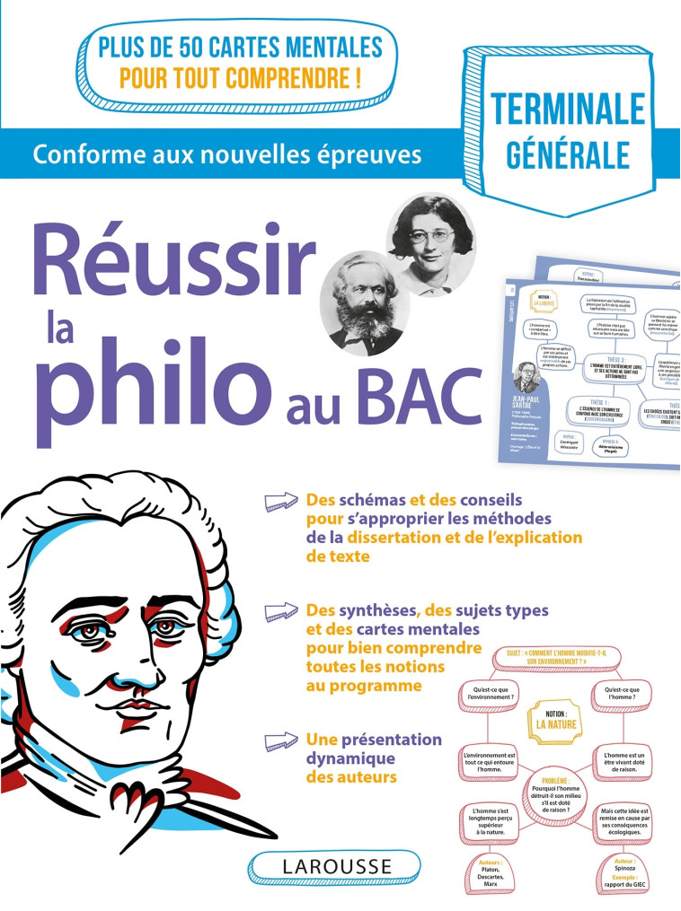 REUSSIR LA PHILO AU BAC - Arthur Guezengar - LAROUSSE