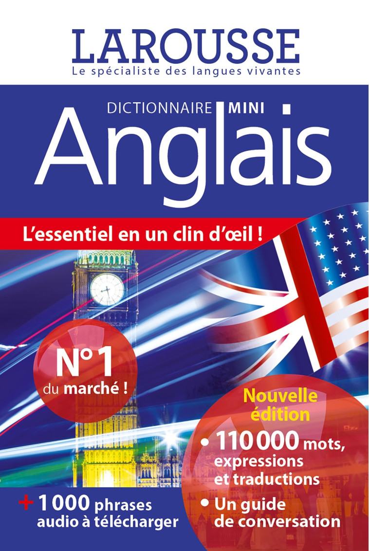 DICTIONNAIRE MINI ANGLAIS -   - LAROUSSE