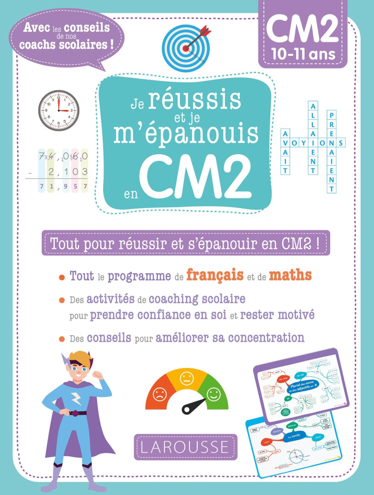 JE REUSSIS ET JE M-EPANOUIS EN CM2 - Marine Duvouldy - LAROUSSE