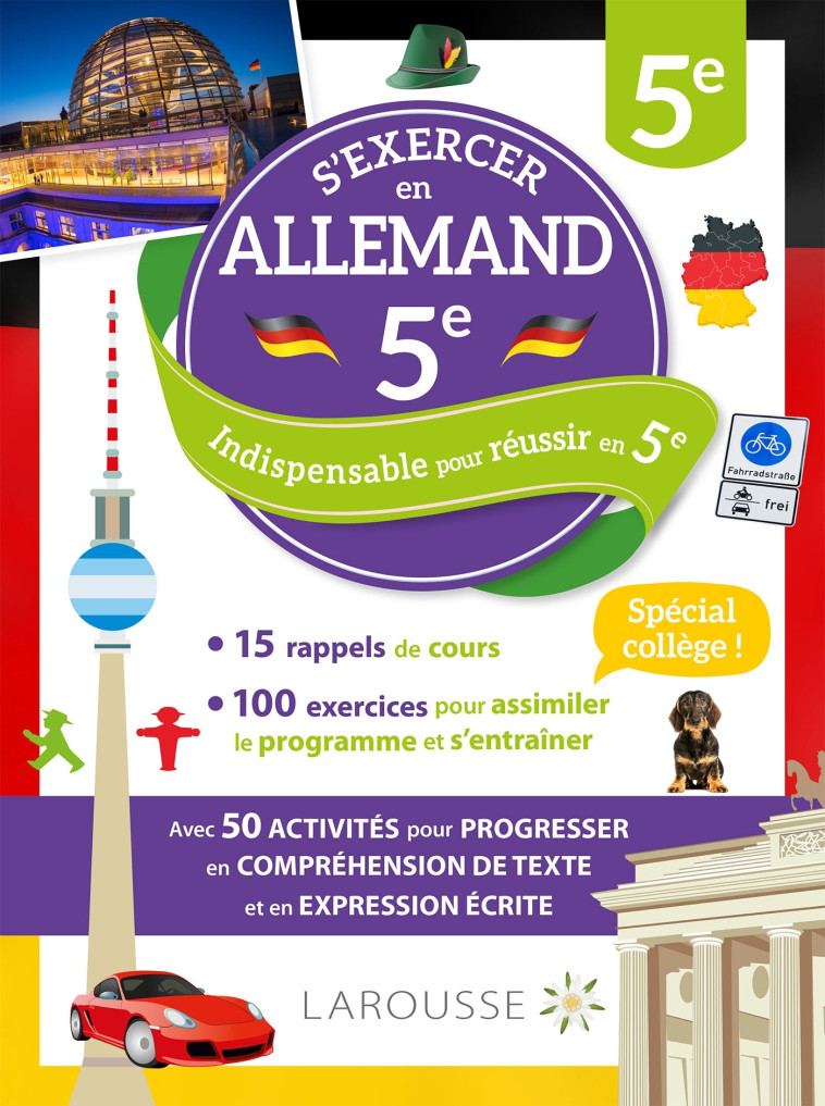 CAHIER LAROUSSE ALLEMAND 5E - Virginie THOUMIEUX - LAROUSSE